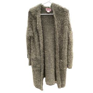 Knit Minded Hooded Cardigan, Size M